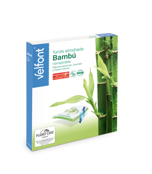 Funda Almohada Velfont Bambú Impermeable