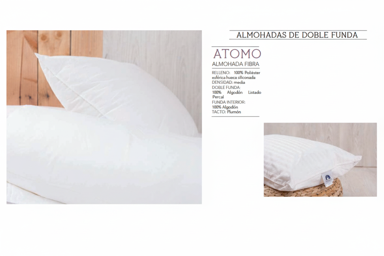 Almohada de Fibra Átomo NorDream