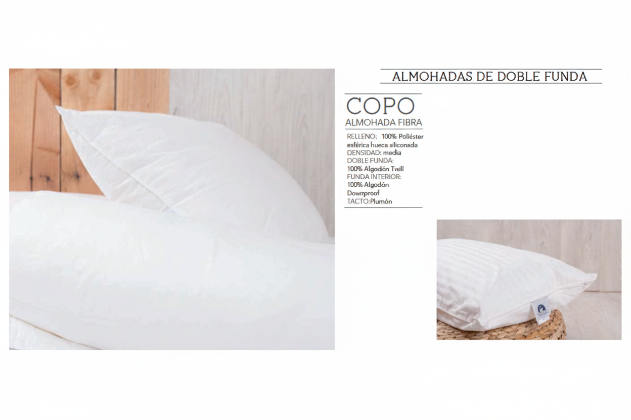 Almohada de Fibra Copo NorDream