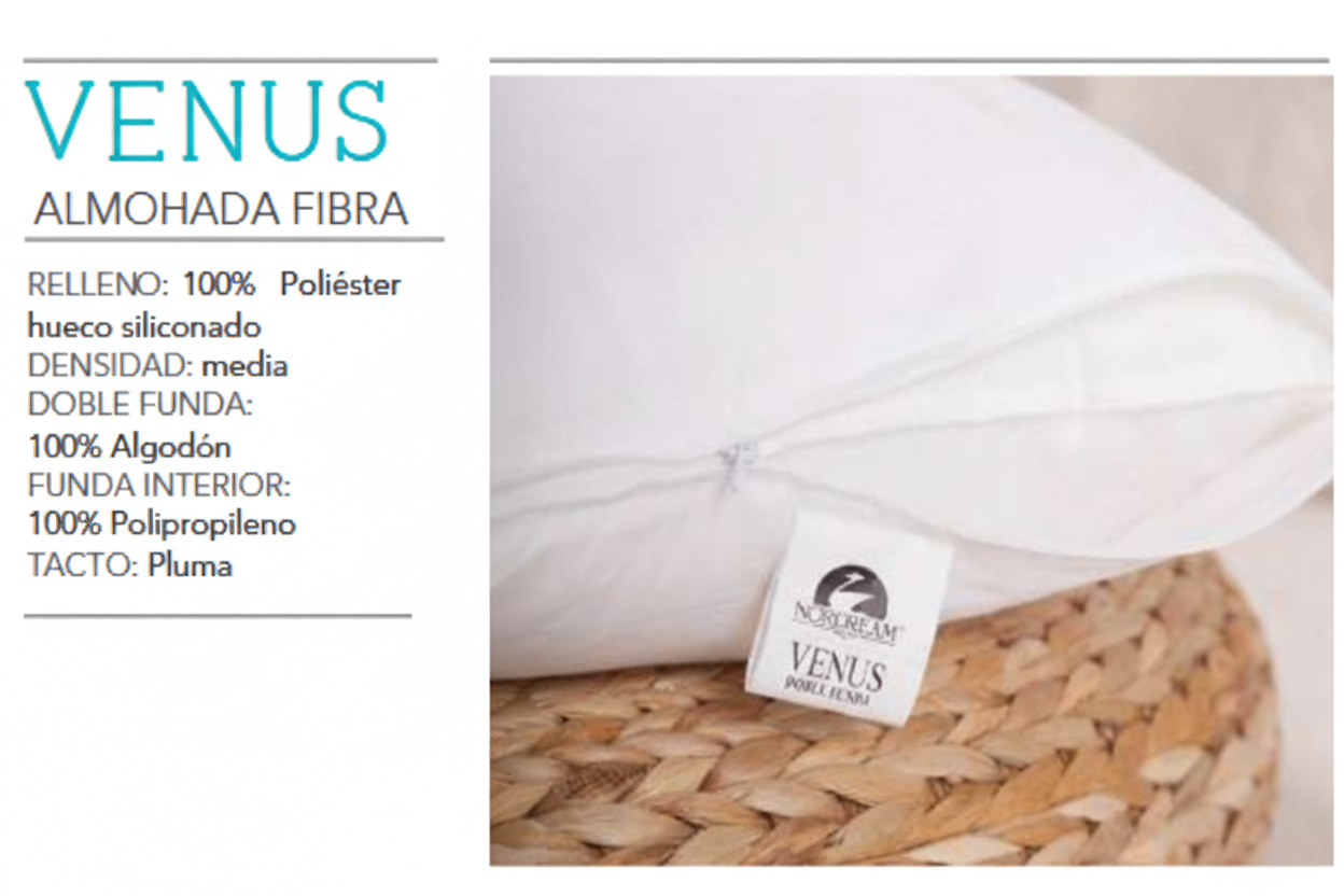 Almohada de Fibra Venus NorDream