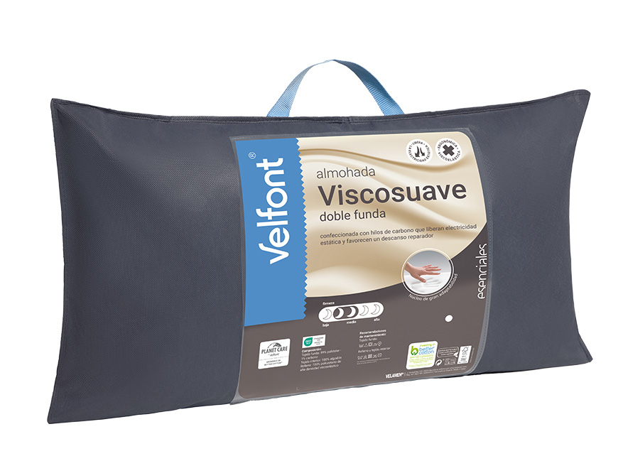 Almohada Viscoelástica ViscoSuave Velfont
