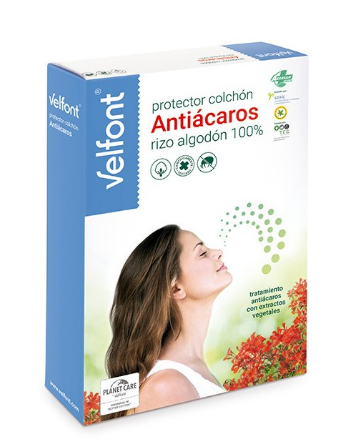 Protector Colchón Velfont Rizo Antiácaros