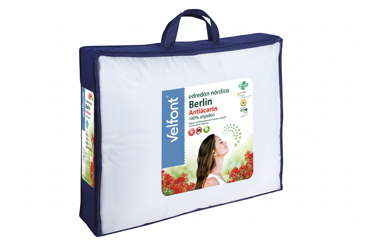 Edredón Nórdico Fibra Velfont Berlín Antiácaros
