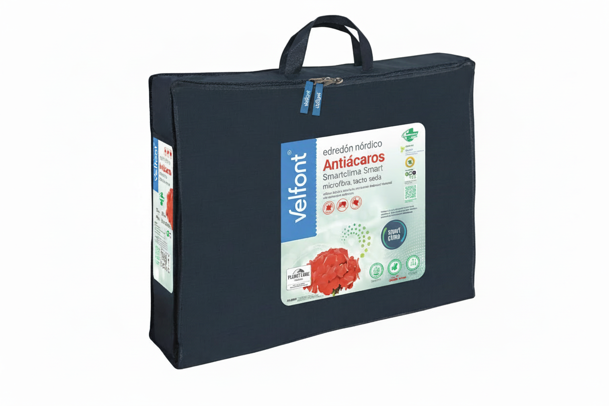 Edredón Nórdico Fibra Velfont Antiácaros Smartclima