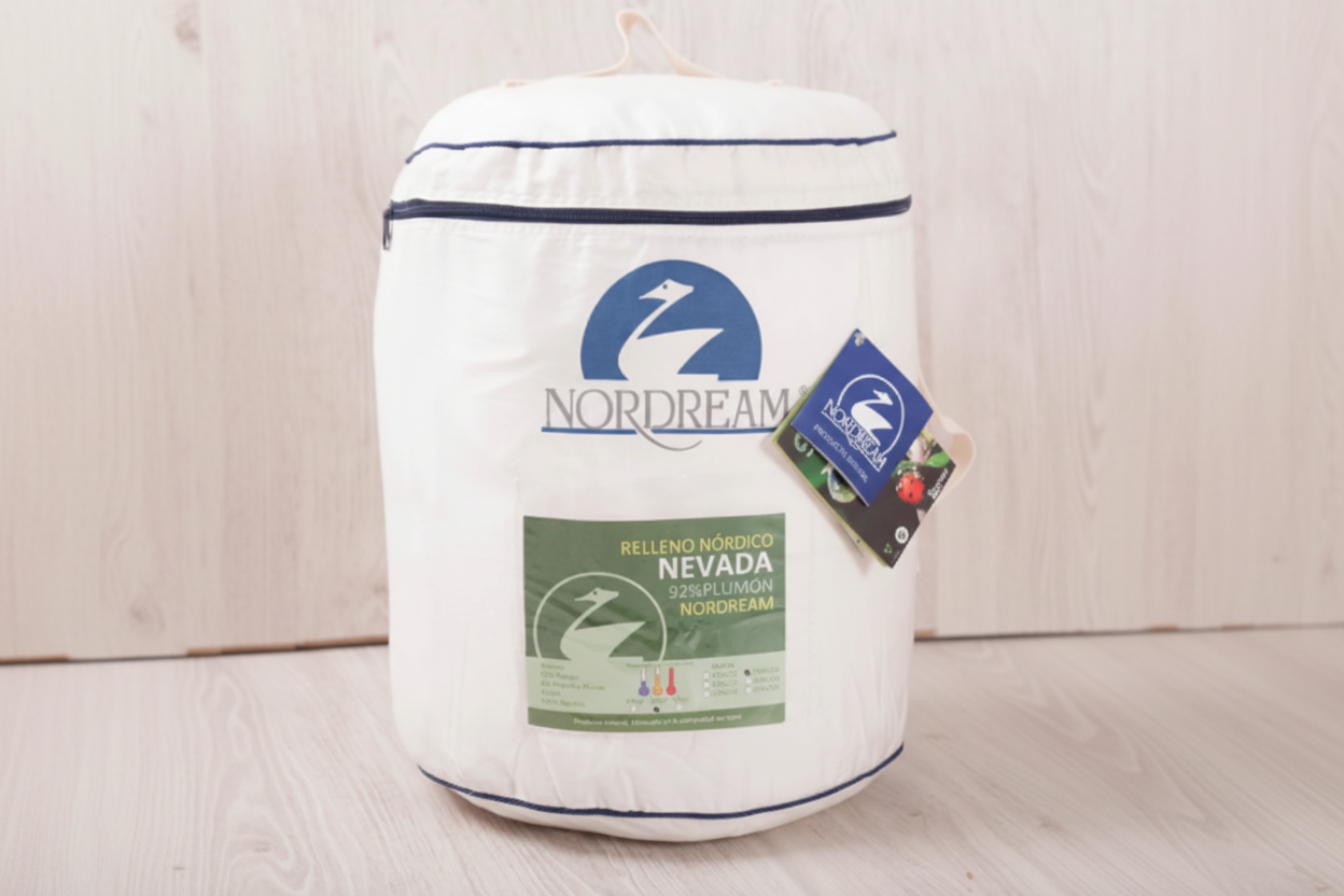 Edredón Nórdico Plumón Nordream Nevada 92% Oca