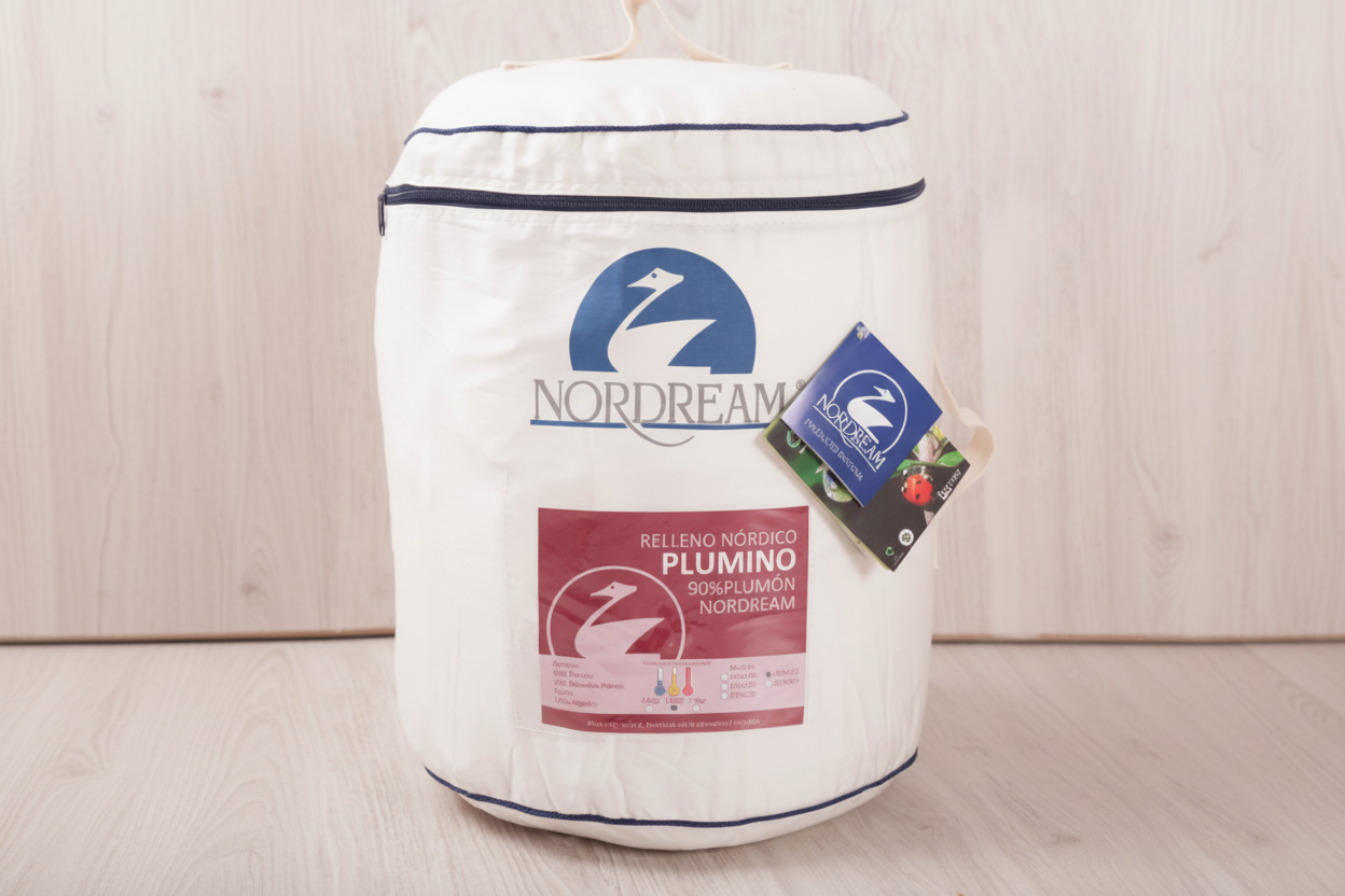 Edredón Nórdico Plumón Nordream Plumino 90% Oca