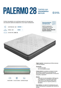 Descans Máscaro Palermo 28 Viscoelastic Mattress