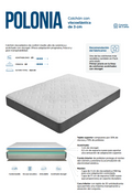 Colchón Viscoelástico Descans Mascaró Polonia