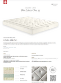 Colchón de Látex SWISSBEDDING(LINEA SPRING) Bio Latex One 22
